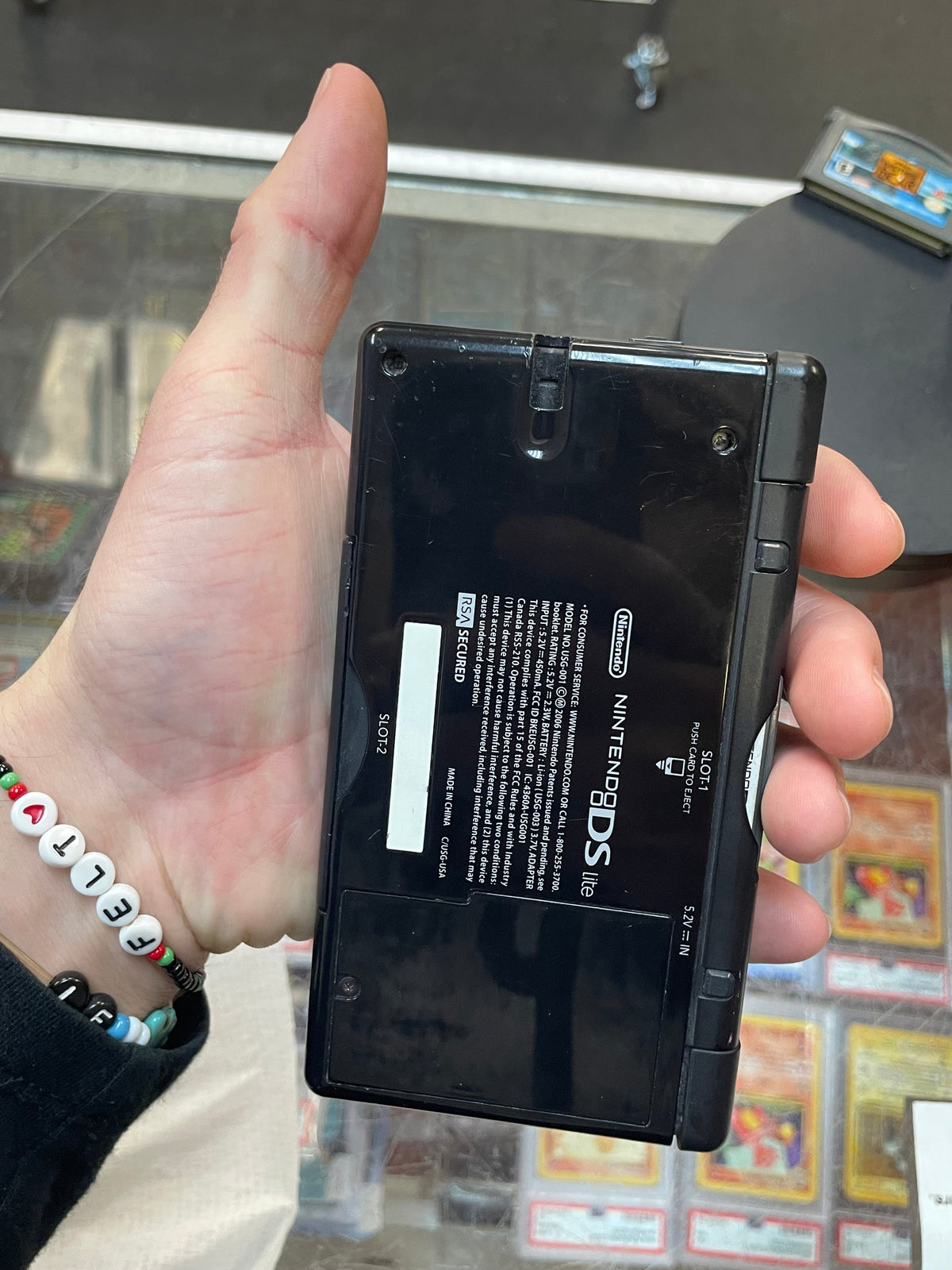Black Nintendo DS Lite with Games (Nintendo DS Lite, Video Games) ** TESTED** product image 7, provided for visual reference
