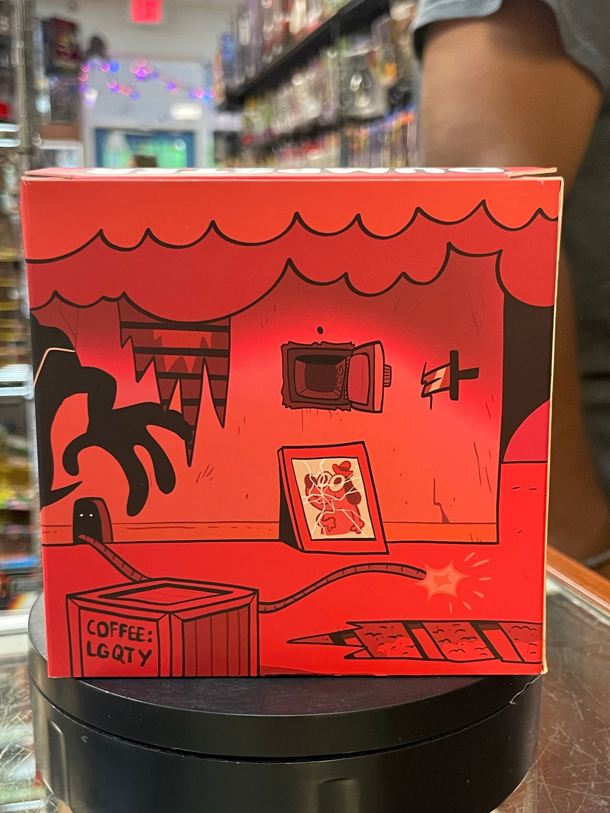 This is Fine Red GITD (Dumpster Fire, 100% Soft) NEW product image 8, provided for visual reference and product detail review