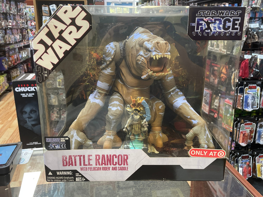 Battle Rancor with with Felucian Rider (Star Wars 30th Anniversary, Hasbro) **Sealed** product image 1, provided for visual