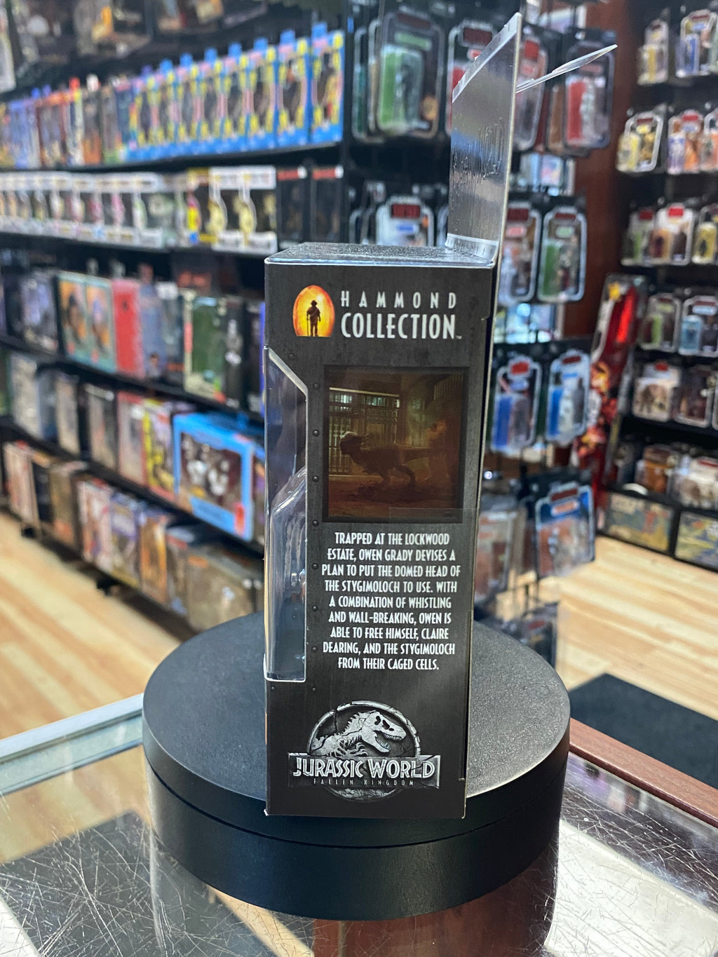 Stygimoloch (Jurassic Park Hammond Collection, Mattel) SEALED product image 2, provided for visual reference and product