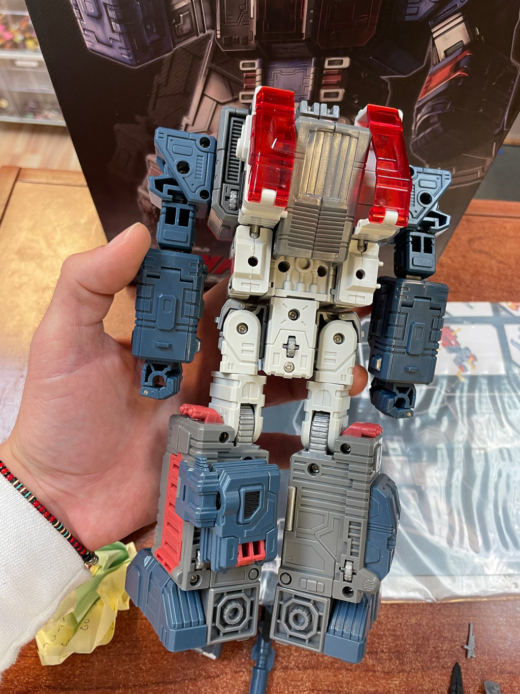 Toyworld TW-H04 Infinitor With Extra Headmaster (Transformers KO, 3rd Party) COMPLETE product image 20, provided for visual