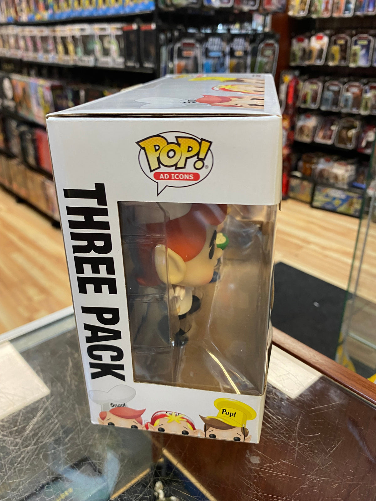 Snap Crack Pop Rice Krispies 3 Pack (Funko Pop, Ad Icons) EXCLUSIVE product image 7, provided for visual reference and