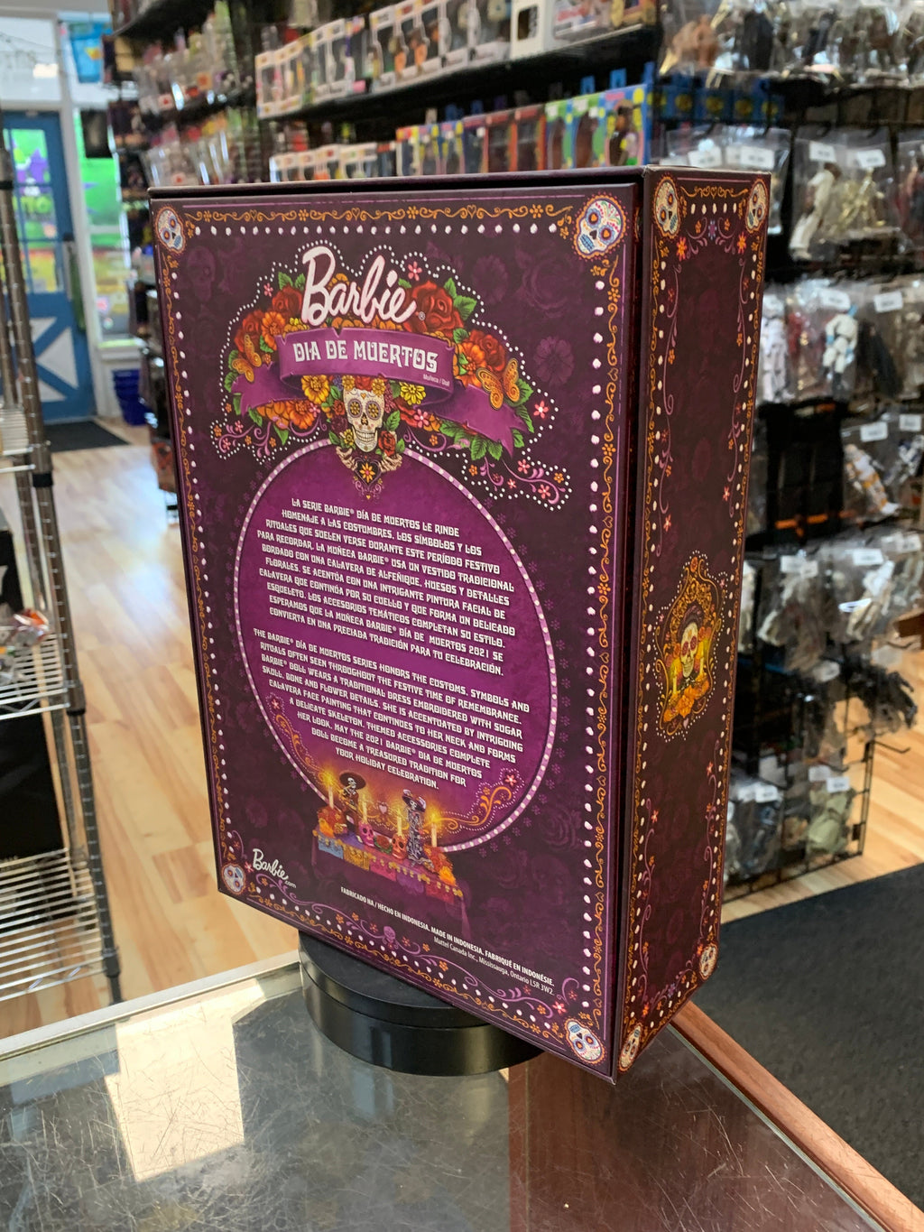Dia De Muertos Day Of The Dead Barbie Doll #GXL27 (Barbie Signature, Mattel) NEW product image 10, provided for visual