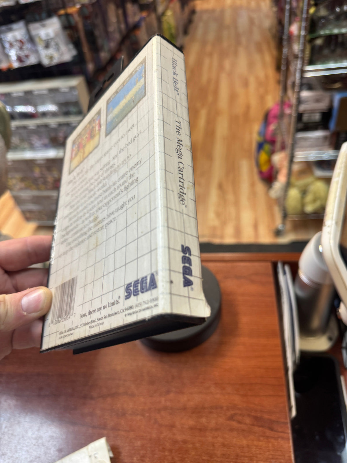 Black Belt with Box & Manual (Vintage Sega Master System, Video Game) product image 13, provided for visual reference and