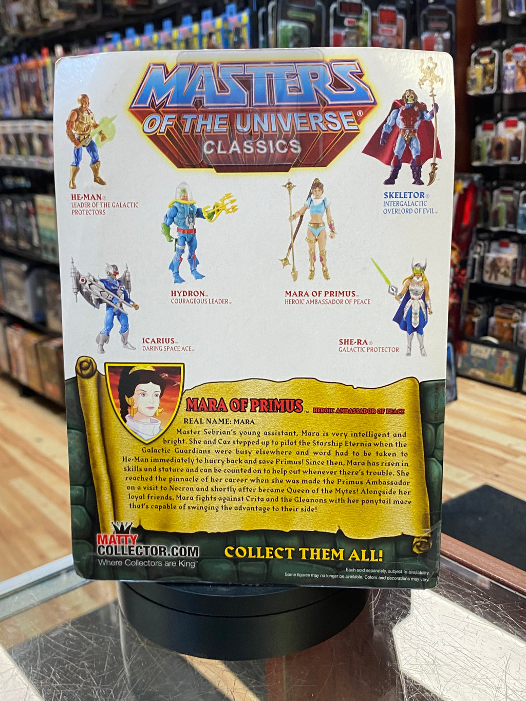 Mara Of Primus (MOTU Classics, Mattel) **SEALED** product image 3, provided for visual reference and product detail review