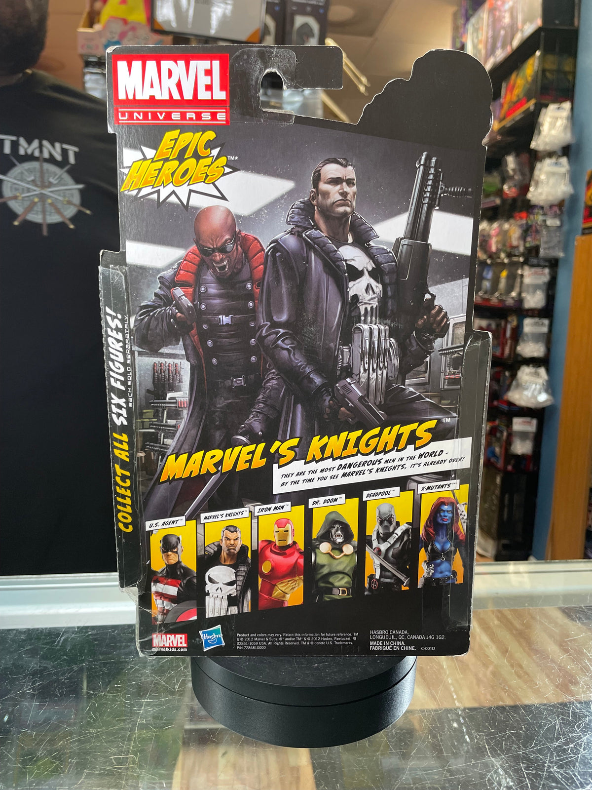 Marvel Knights Punisher (Marvel Legends, Hasbro) **NEW** product image 3, provided for visual reference and product detail