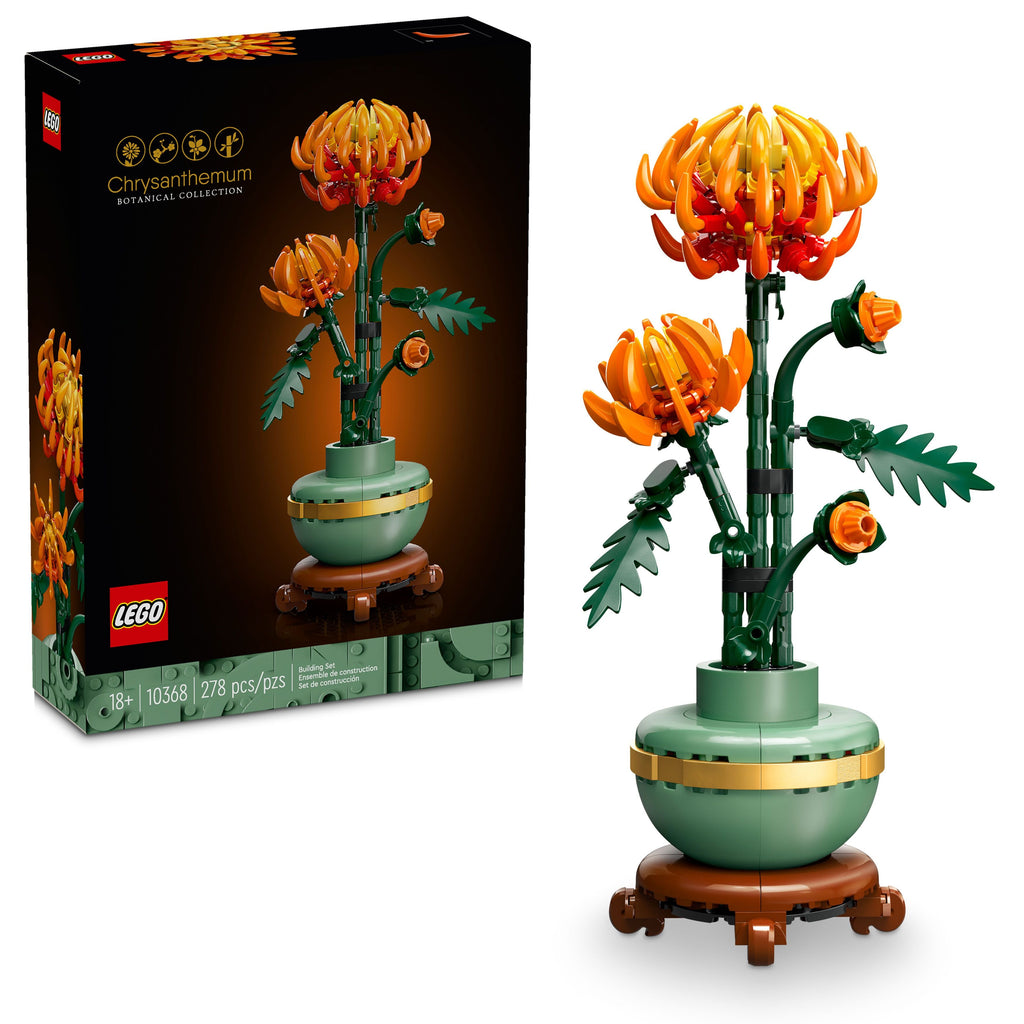 10368 LEGO Botanical Chrysanthemum Flower product image 2, provided for visual reference and product detail review