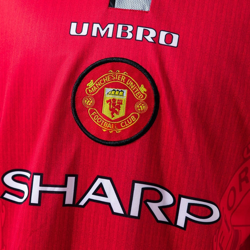 Manchester United Jersey 1996-98 Home Retro Football Kit product image 5