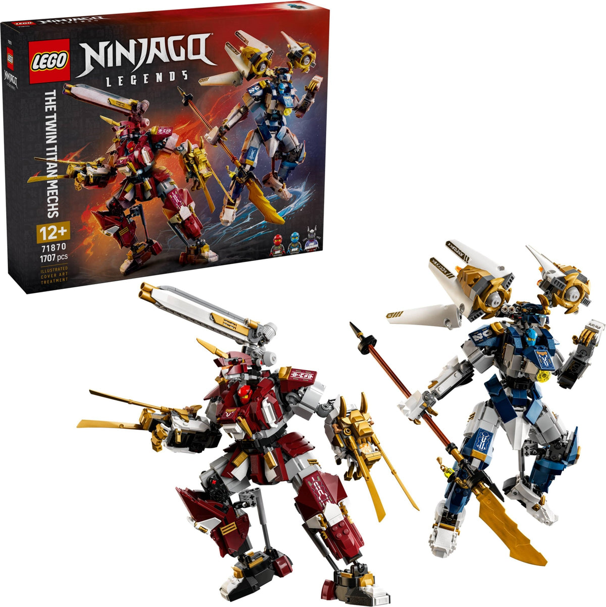 71870 The Twin Titan Mechs product image 1, provided for visual reference and product detail review