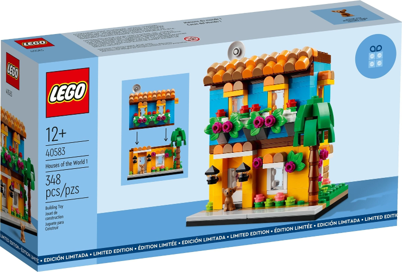 40583 Houses of the World 1 (Retired) (New Sealed) product image 1, provided for visual reference and product detail review