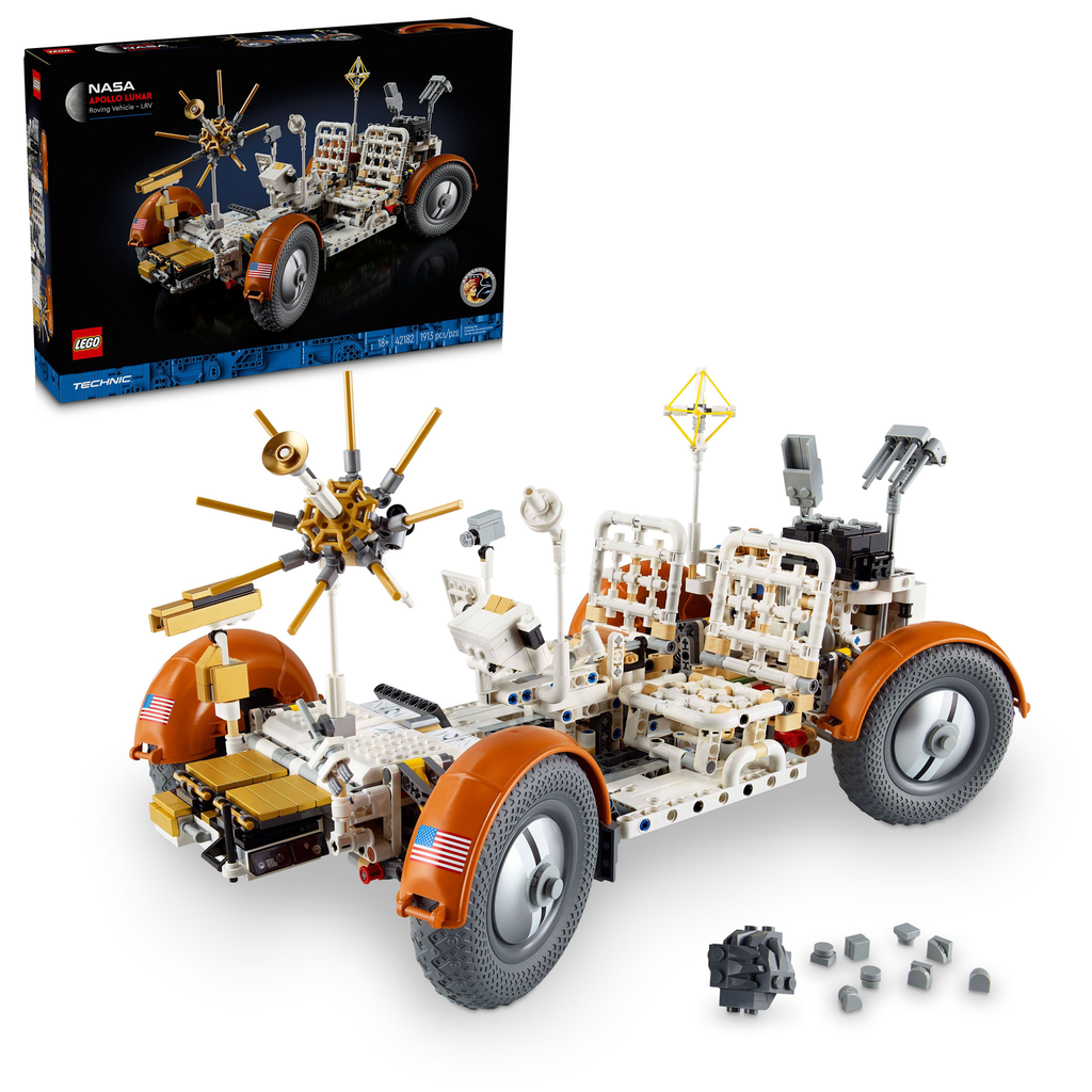42182 LEGO Technic: NASA Apollo Lunar Roving Vehicle - LRV product image 2, provided for visual reference and product detail