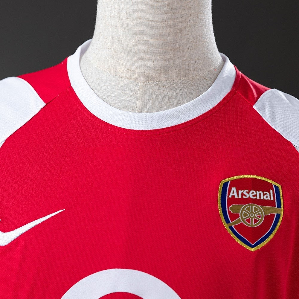Arsenal Jersey 2002-04 Home Retro Football Kit product image 7