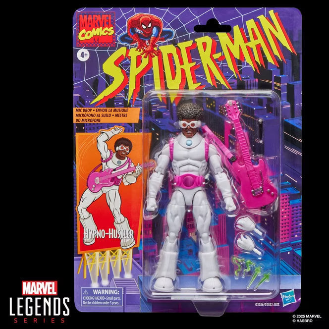 Hypno-Hustler Retro Card (Marvel Legends, Hasbro) SEALED product image 3, provided for visual reference and product detail