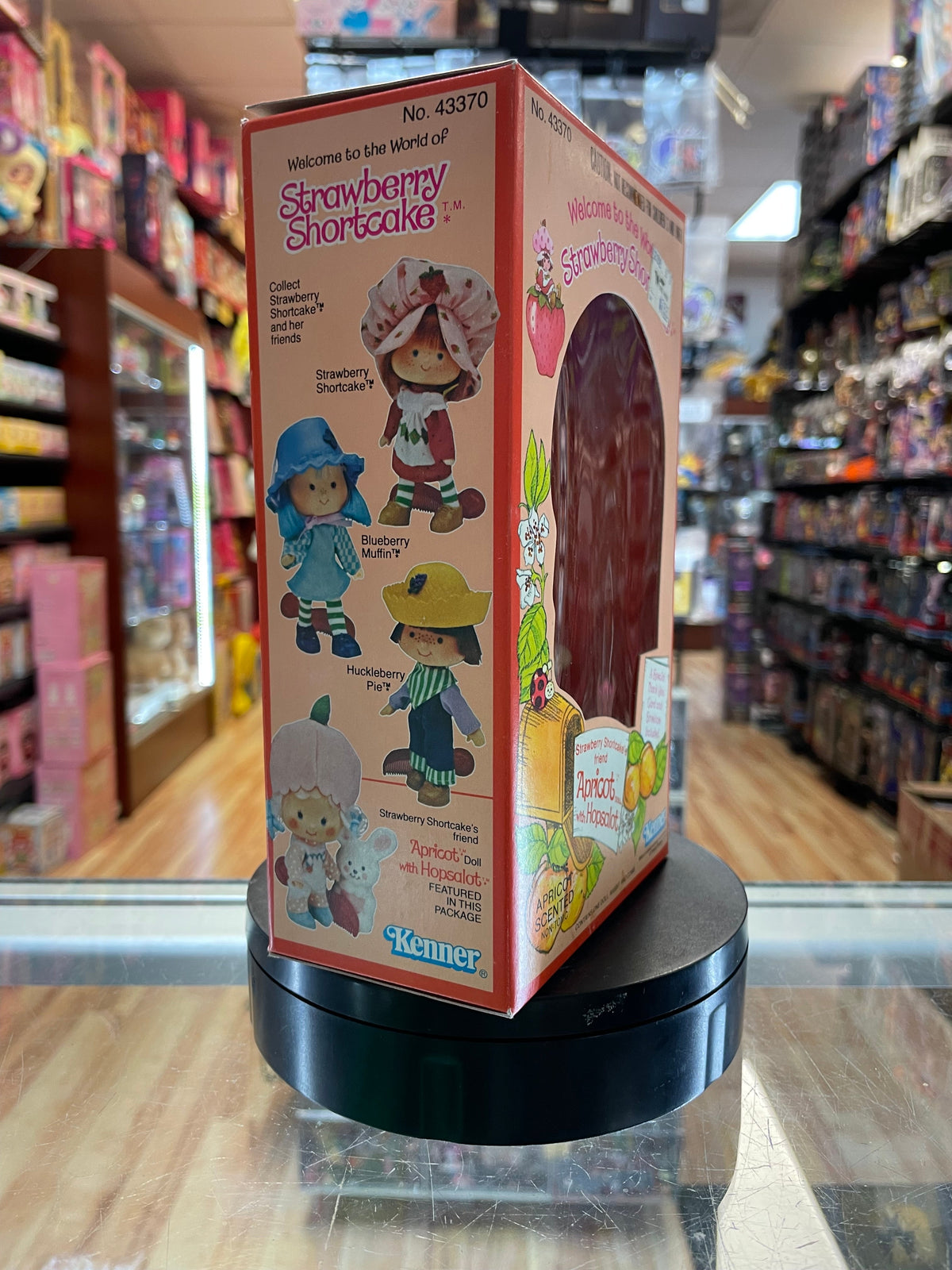 Apricot with Hopsalot Doll (Vintage Strawberry Shortcake, Kenner) **SEALED** product image 2, provided for visual reference