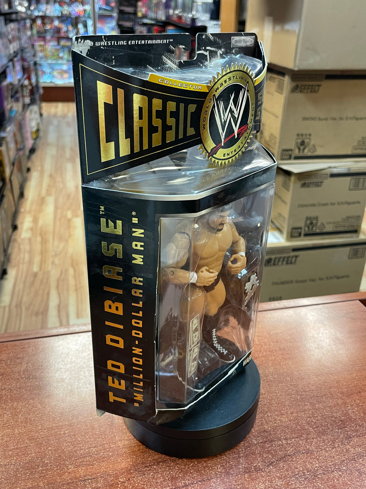Ted Dibiase (WWF Classic Superstars, Jakks) **SEALED** product image 4, provided for visual reference and product detail