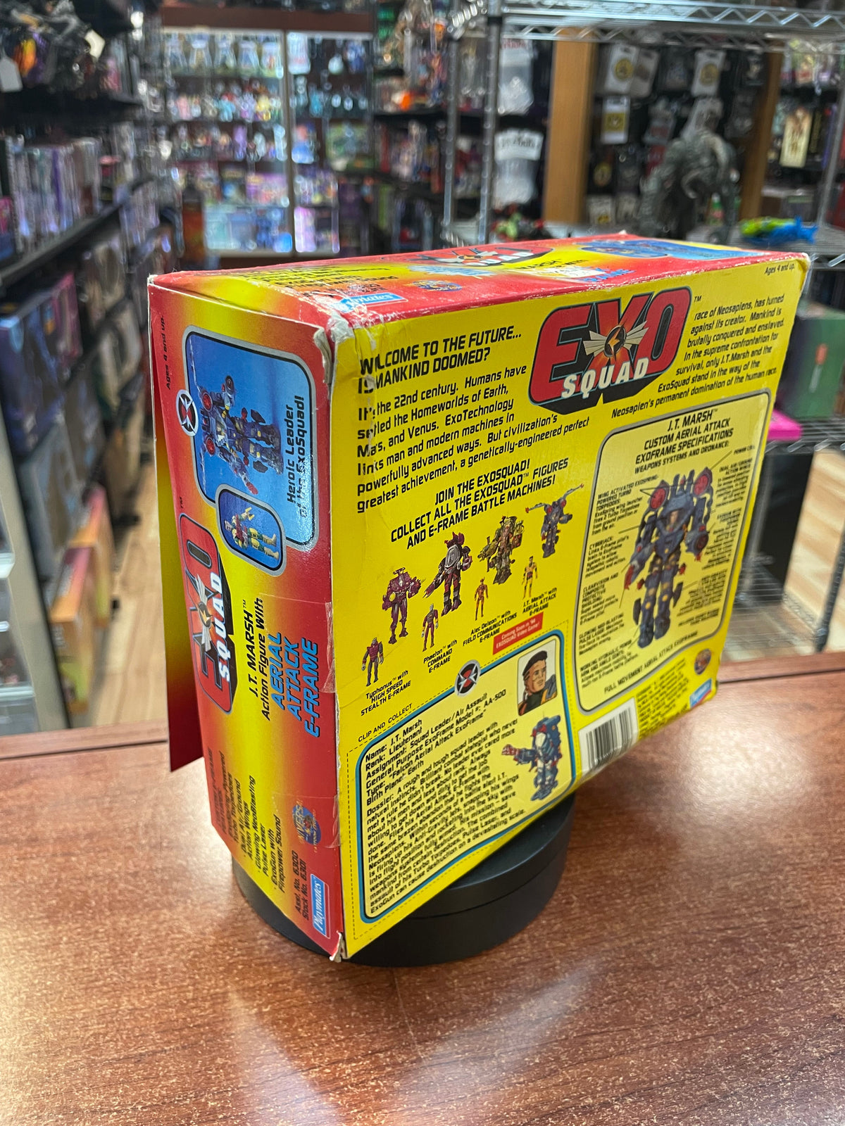 JT Marsh Aerial Attack E-Frame (Vintage Exo Squad, Playmates) **SEALED** product image 6, provided for visual reference and