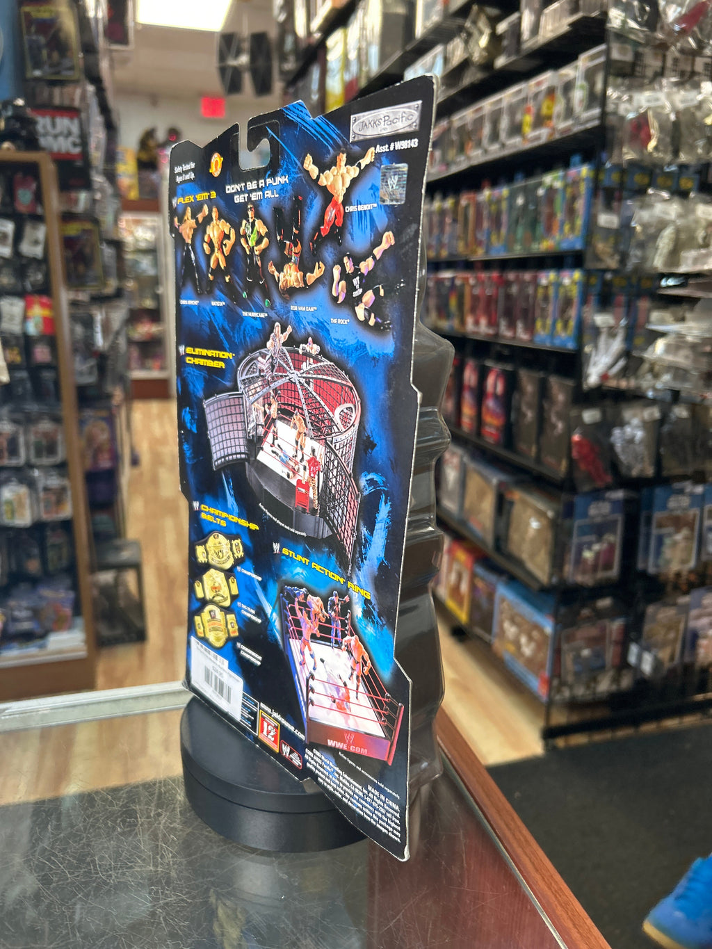 Burgundy Rey Mysterio -Ruthless Aggression- (Vintage WWE, Jakks) **SEALED** product image 3, provided for visual reference