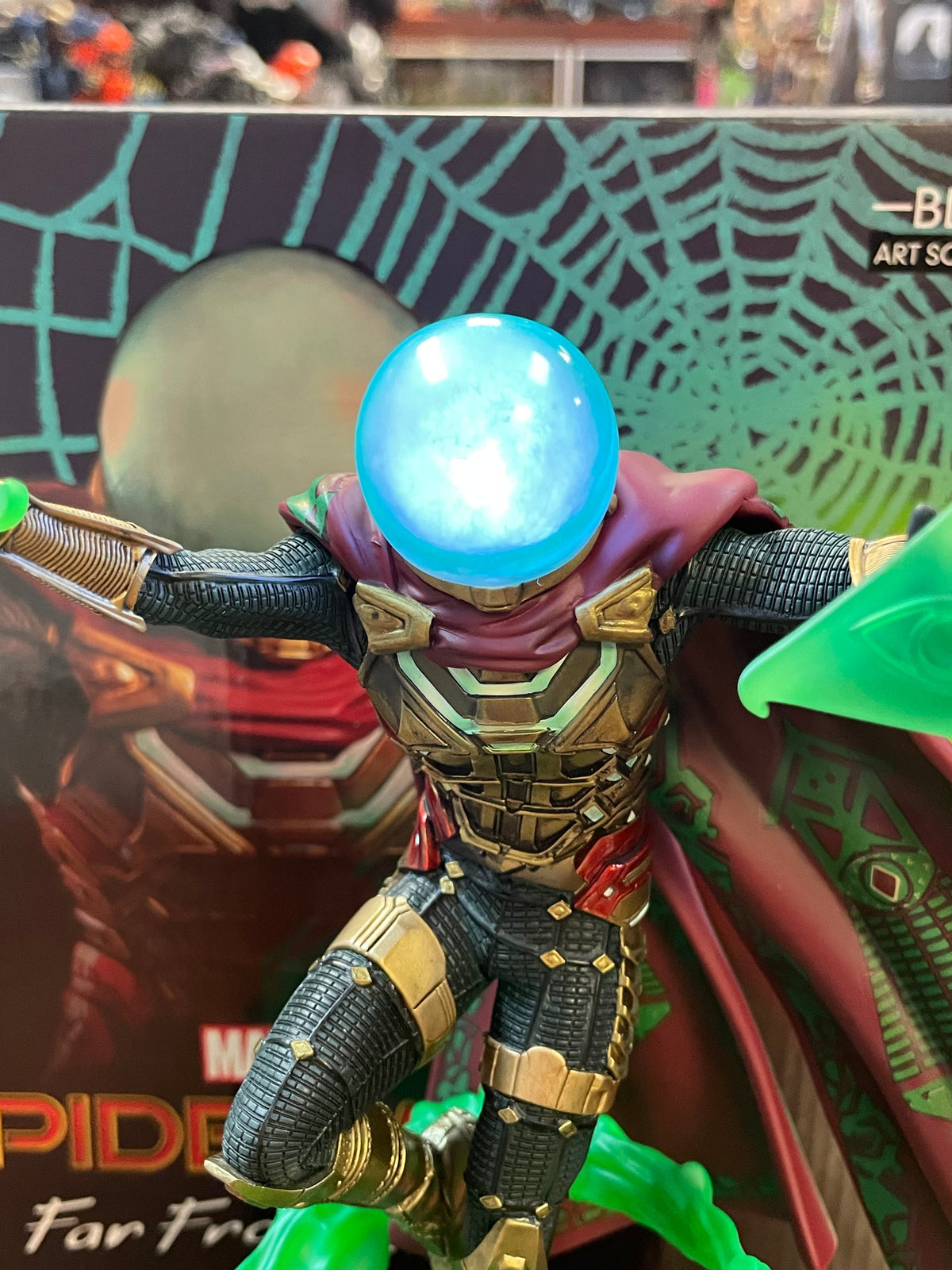 Mysterio BDS Art Scale 1/10 (Marvel Spider-Man Far From Home, Iron Studios) COMPLETE product image 7, provided for visual