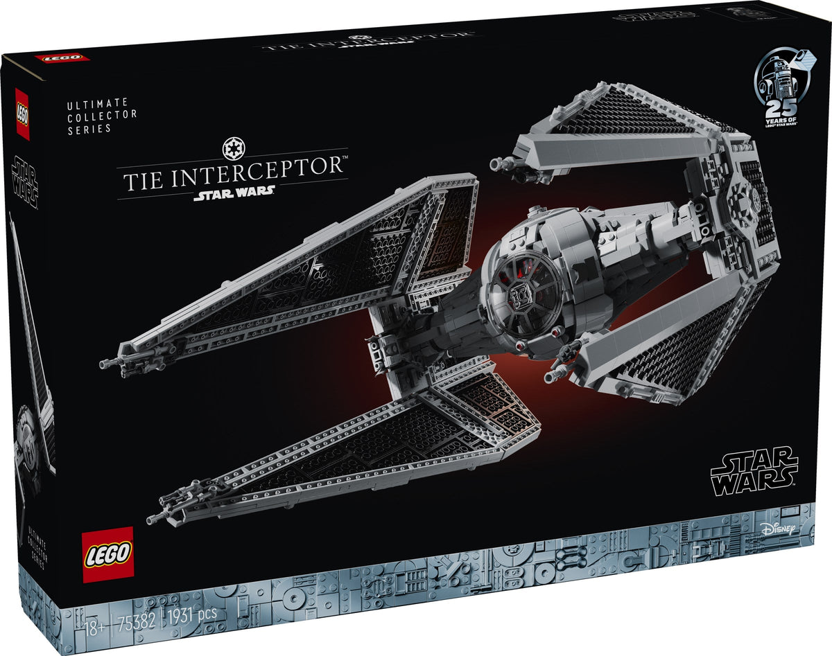 75382 TIE Interceptor product image 1, provided for visual reference and product detail review