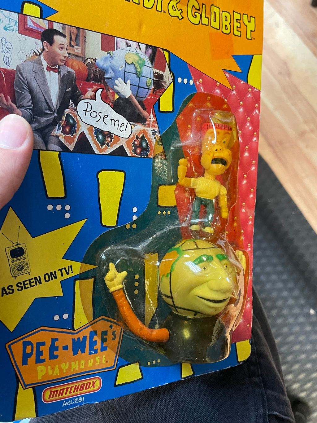 Randy & Globey (Vintage Pee-Wee’s Playhouse, Matchbox) product image 5, provided for visual reference and product detail