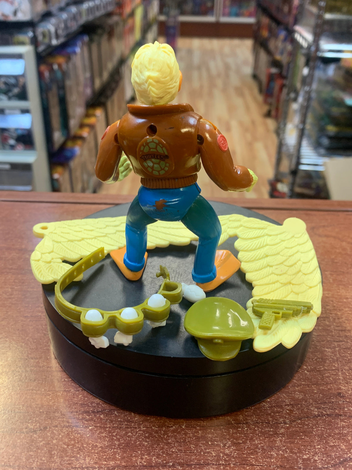 Ace Duck (Vintage TMNT Ninja Turtles, Playmates) **COMPLETE** product image 6, provided for visual reference and product