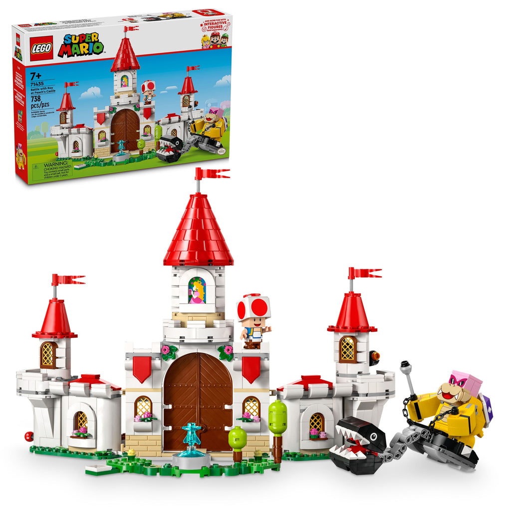 71435 Battle with Roy at Peach's Castle (Retired) (New Sealed) product image 1, provided for visual reference and product