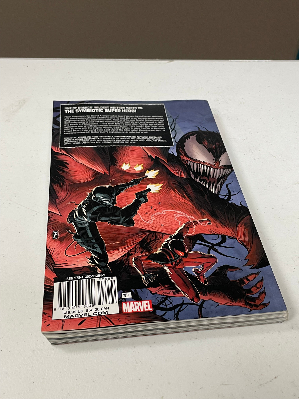 Venom The Complete Collection (Marvel TPB, Paperback) product image 3, provided for visual reference and product detail