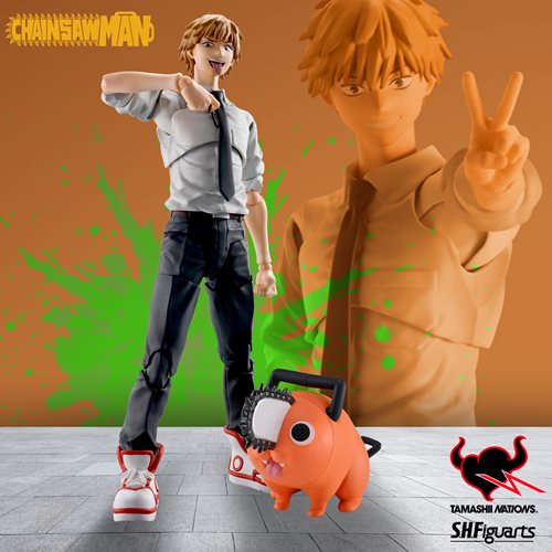 Denji & Pochita (Bandai SH Figuarts, Chainsaw Man) product image 2, provided for visual reference and product detail review