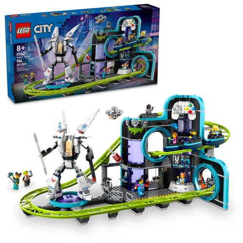 60421 LEGO City: Robot World Roller-Coaster Park product image 2, provided for visual reference and product detail review