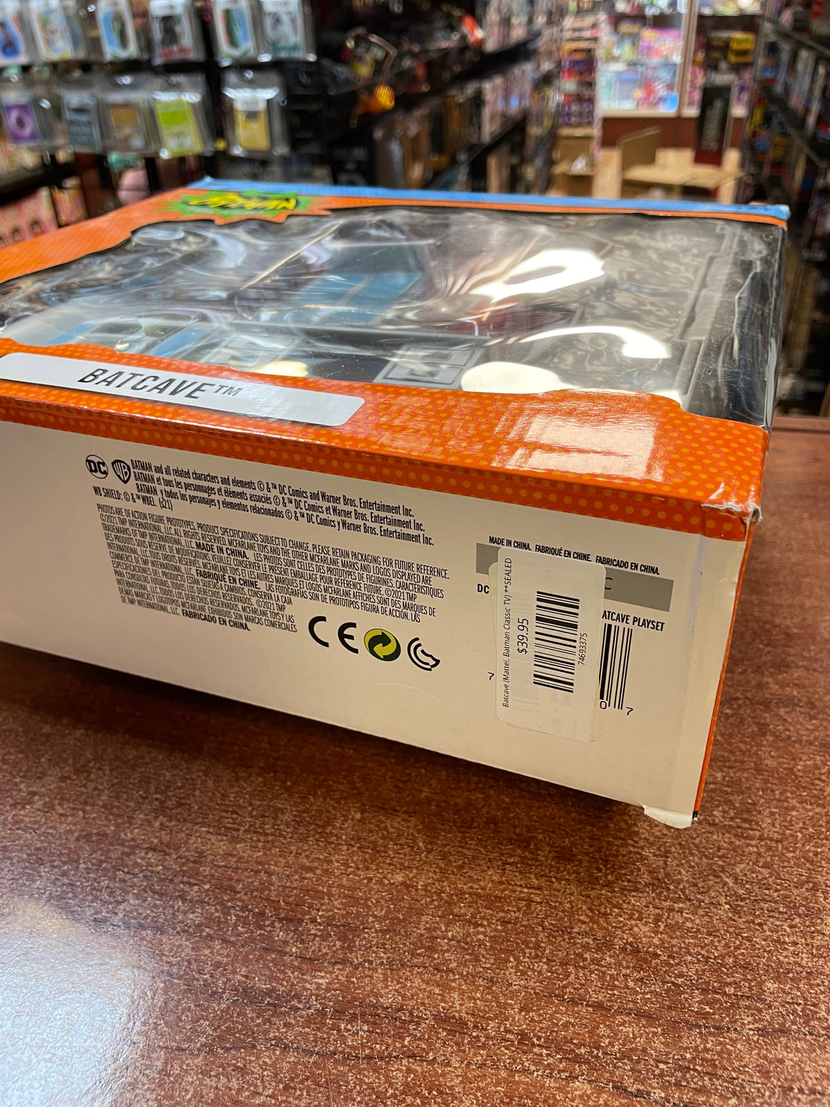 Batcave (Mattel, Batman Classic TV) **SEALED** product image 6, provided for visual reference and product detail review