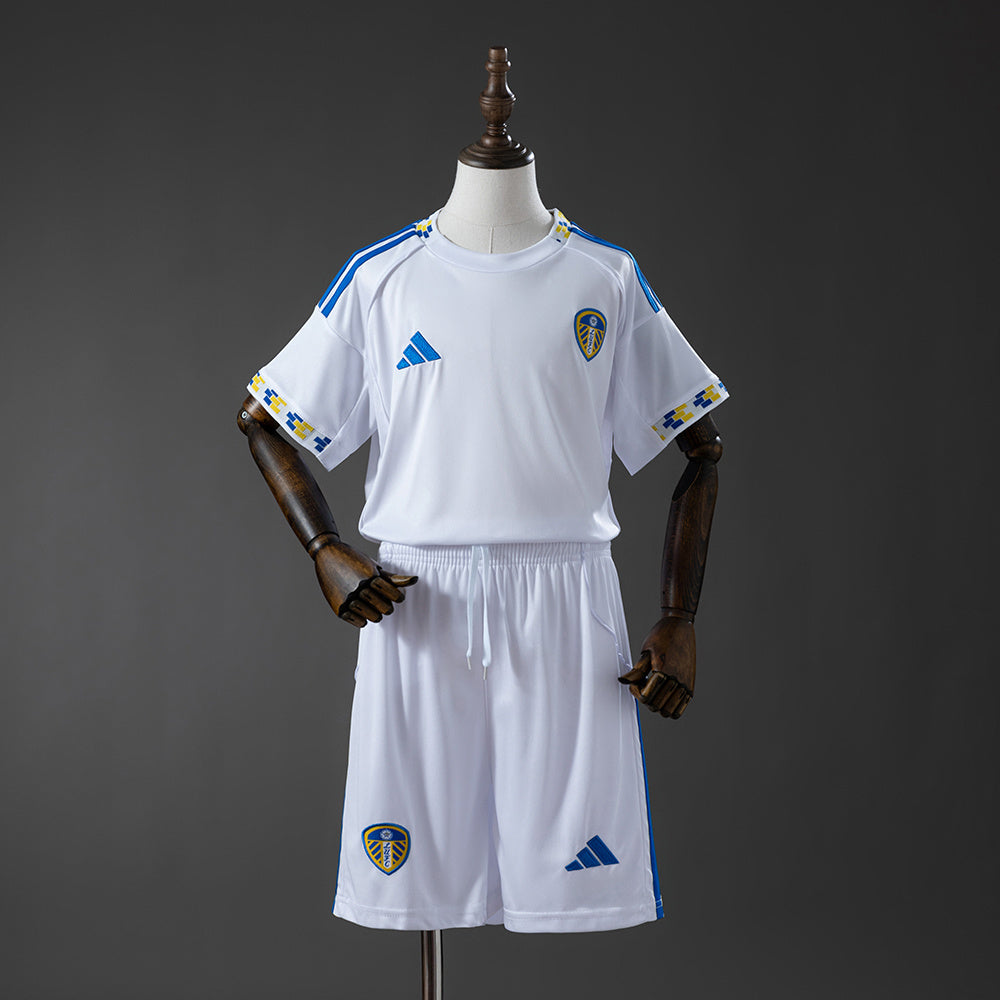 Kids Leeds United Home Jersey 2025/26 Football Kit Soccer product image 1