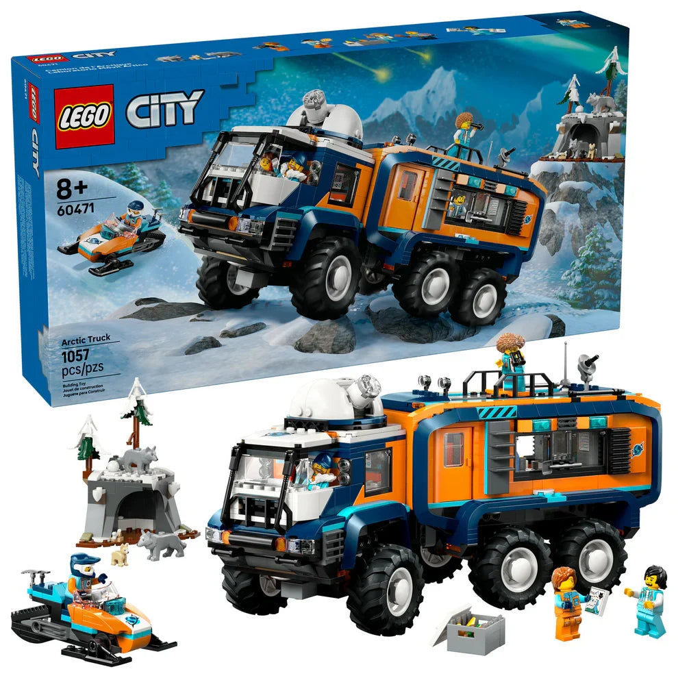 60471 Arctic Explorer Science Lab Truck product image 1, provided for visual reference and product detail review