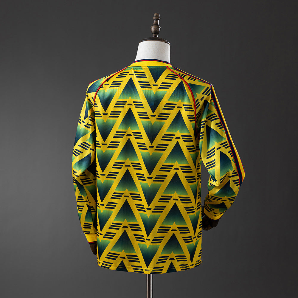Arsenal Jersey 1991-93 Away Retro Football Kit Long Sleeves product image 2