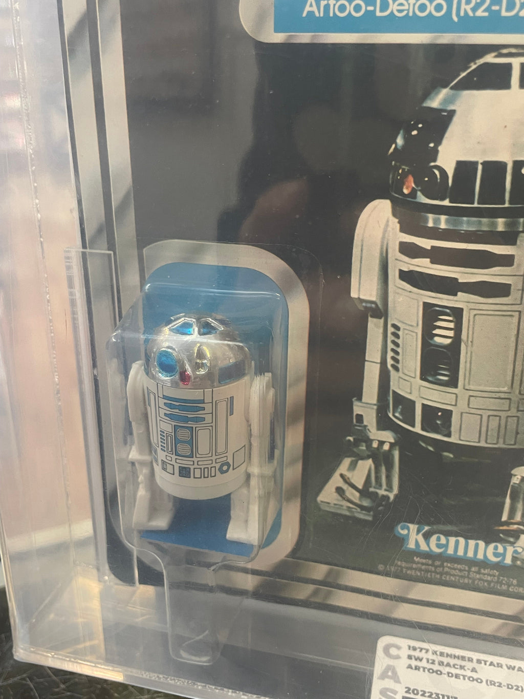 R2-D2 Artoo Detoo 12A Back (Vintage Star Wars, Kenner) GRADED product image 6, provided for visual reference and product