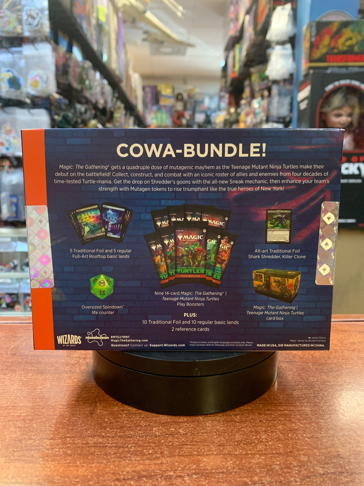 TMNT Magic the Gathering Bundle (Teenage Mutant Ninja Turtles, Wizard) SEALED product image 3, provided for visual reference