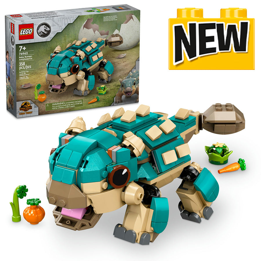 76962 LEGO Baby Bumpy: Ankylosaurus product image 1, provided for visual reference and product detail review