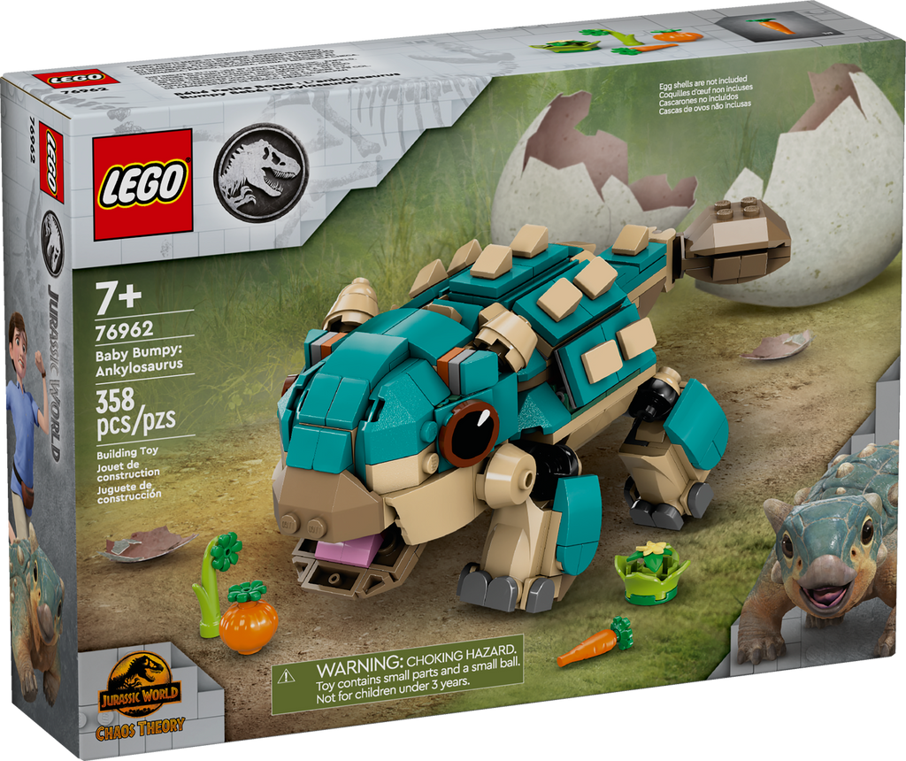76962 LEGO Baby Bumpy: Ankylosaurus product image 3, provided for visual reference and product detail review