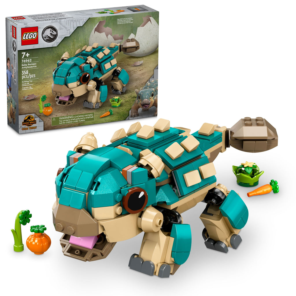 76962 LEGO Baby Bumpy: Ankylosaurus product image 2, provided for visual reference and product detail review