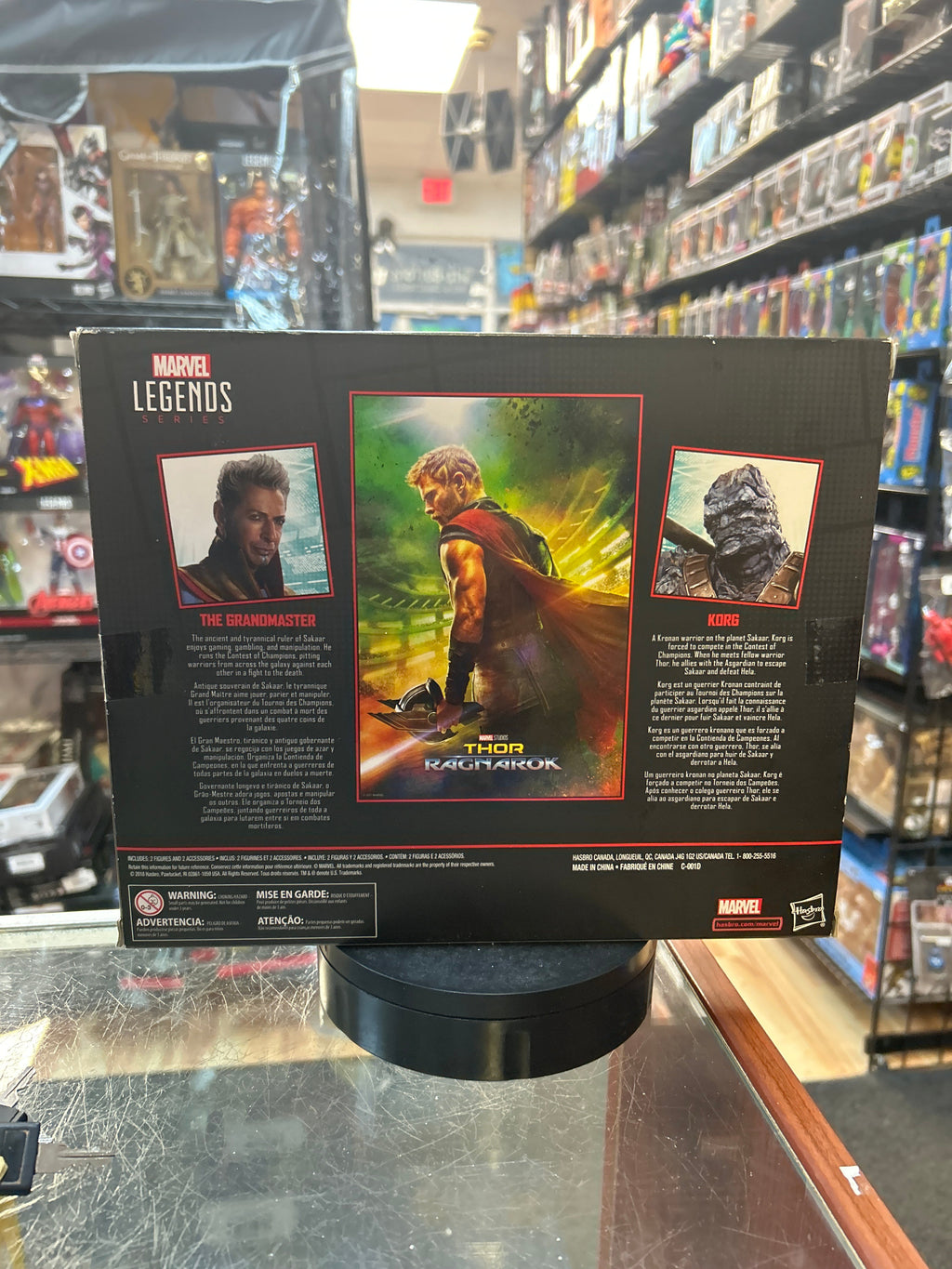 Grandmaster & Korg (Marvel Legends, Hasbro) *SEALED* product image 4, provided for visual reference and product detail review