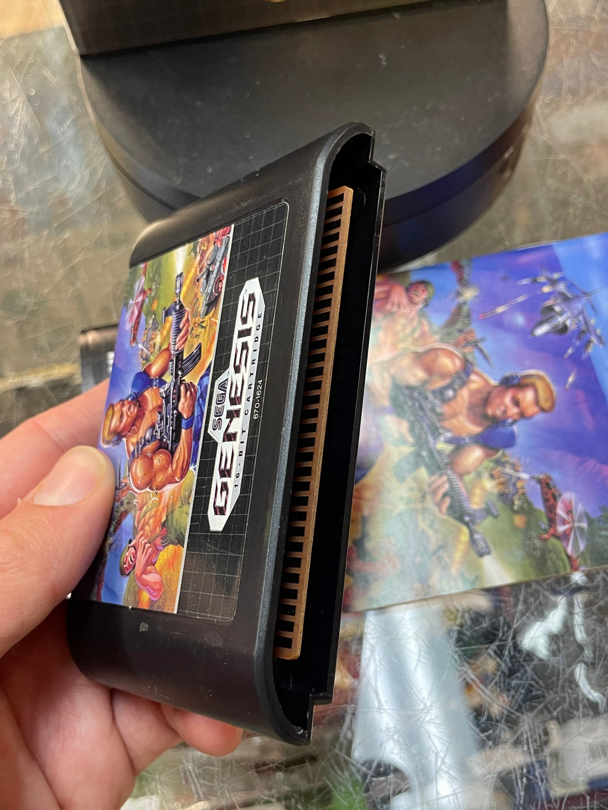 Mercs (Sega Genesis, Vintage Video Games) COMPLETE product image 6, provided for visual reference and product detail review