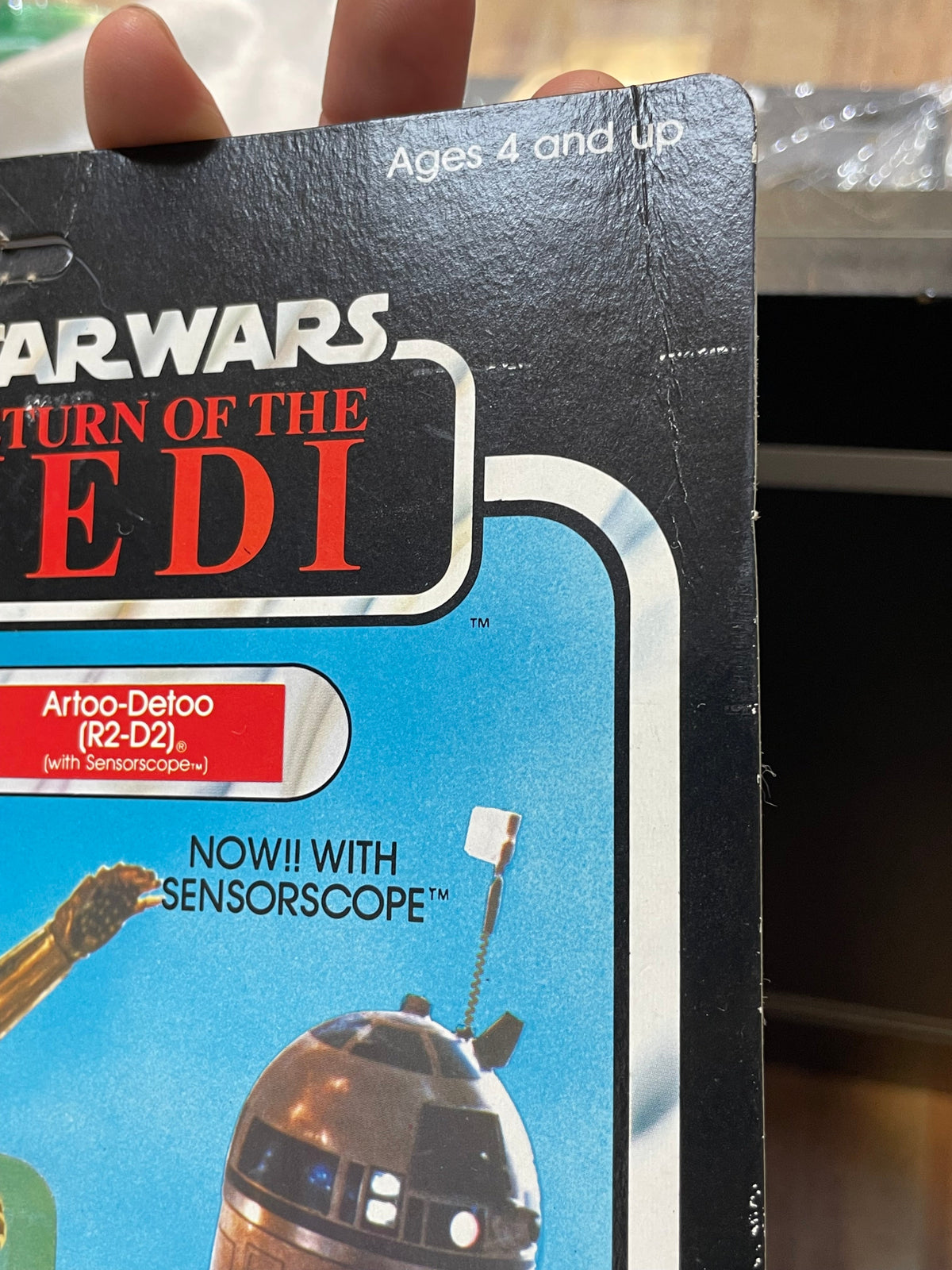 Sensorscope R2-D2 ROTJ 77 (Vintage Star Wars, Kenner) **SEALED** product image 12, provided for visual reference and product