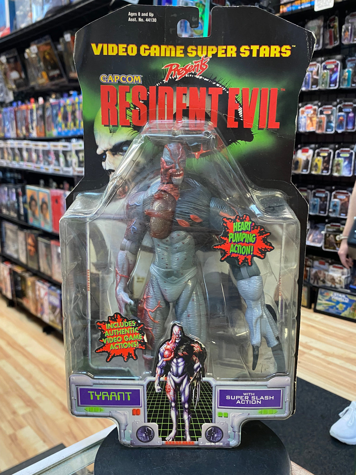 Tyrant (Vintage Resident Evil Capcom, Toybiz) SEALED ￼ product image 1, provided for visual reference and product detail