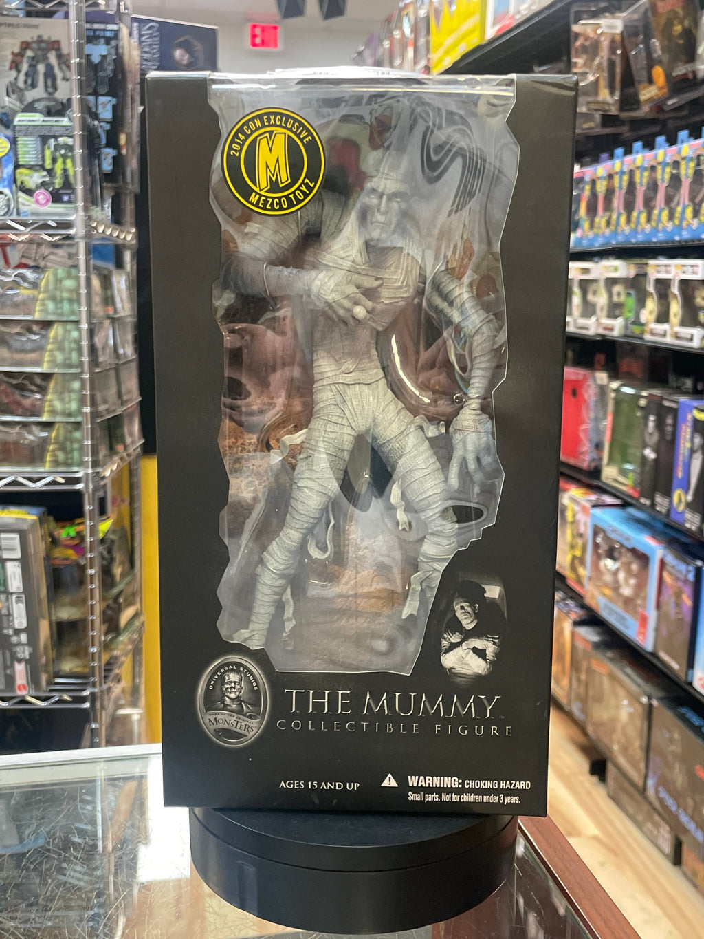 The Mummy 10" Figure EXCLUSIVE (Universal Monsters, Mezco) **SEALED** product image 1, provided for visual reference and