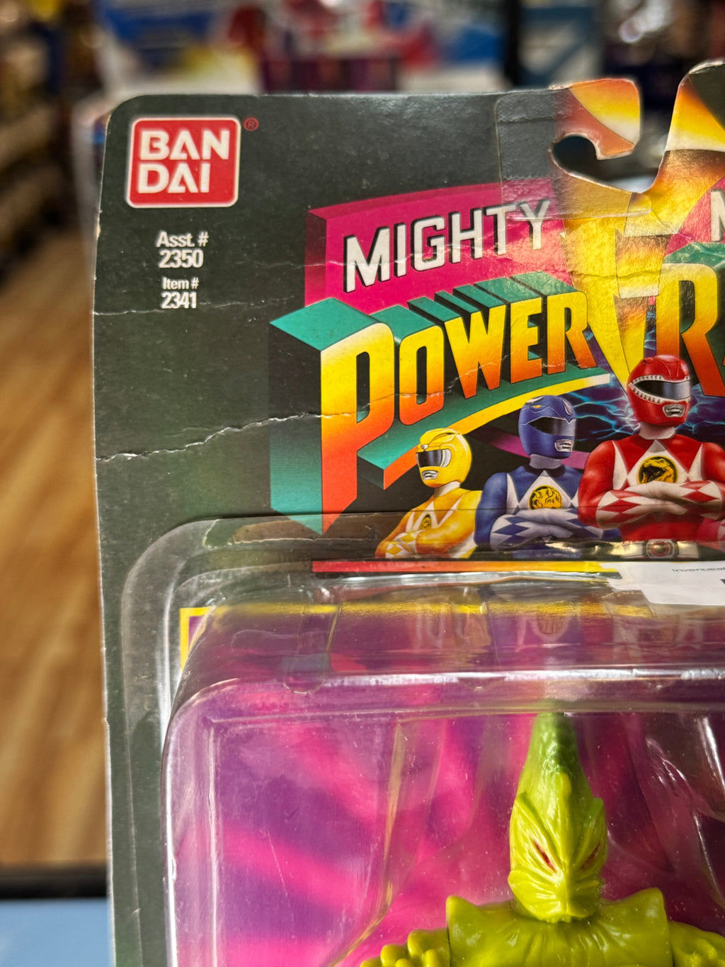 Invenusable Fly Trap (Vintage MMPR Power Rangers, Bandai) SEALED product image 2, provided for visual reference and product