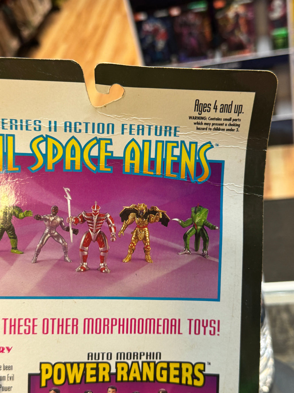 Invenusable Fly Trap (Vintage MMPR Power Rangers, Bandai) SEALED product image 13, provided for visual reference and product