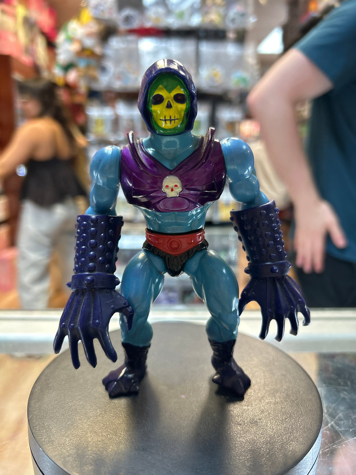 Terror Claws Skeletor 1267 (Vintage MOTU, Mattel) **COMPLETE** product image 3, provided for visual reference and product