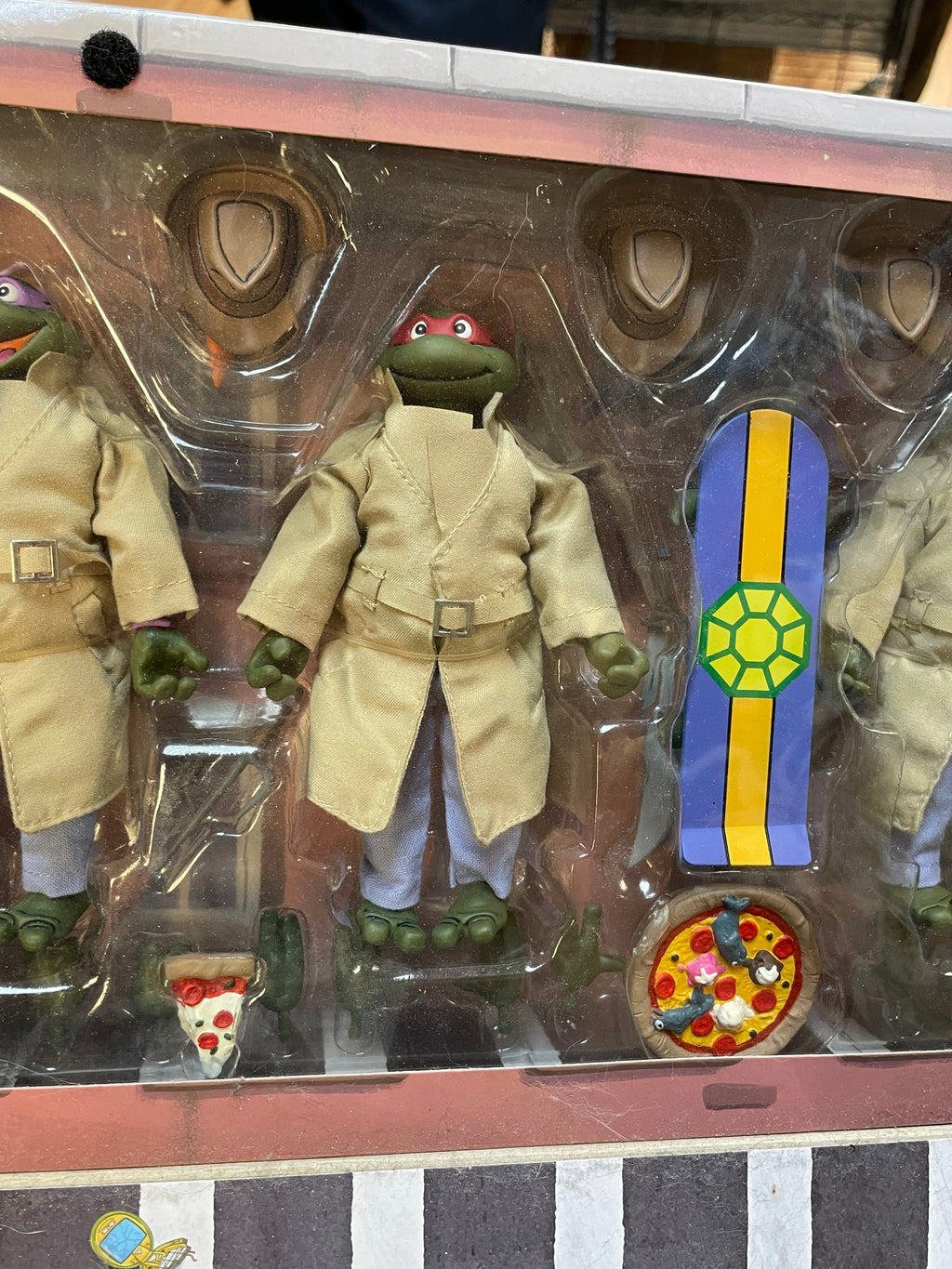 Turtles in Disguise (TMNT Ninja Turtles, NECA) **SEALED** product image 18, provided for visual reference and product detail