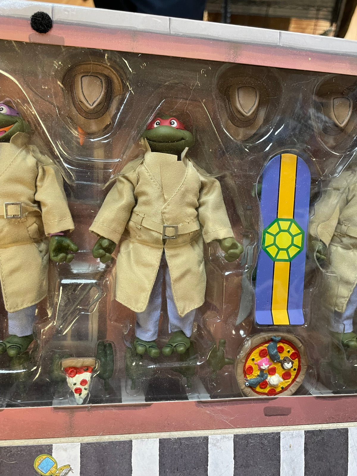Turtles in Disguise (TMNT Ninja Turtles, NECA) **SEALED** product image 18, provided for visual reference and product detail