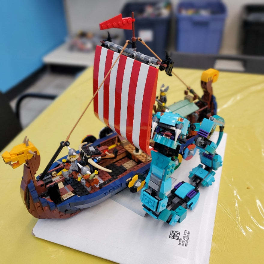 31132 LEGO Creator: Viking Ship and the Midgard Serpent (Previously Owned) product image 1, provided for visual reference