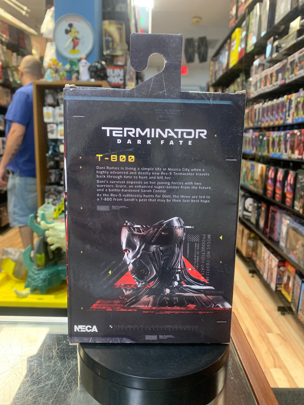 T-800 Dark Fate (Terminator, NECA) SEALED product image 5, provided for visual reference and product detail review